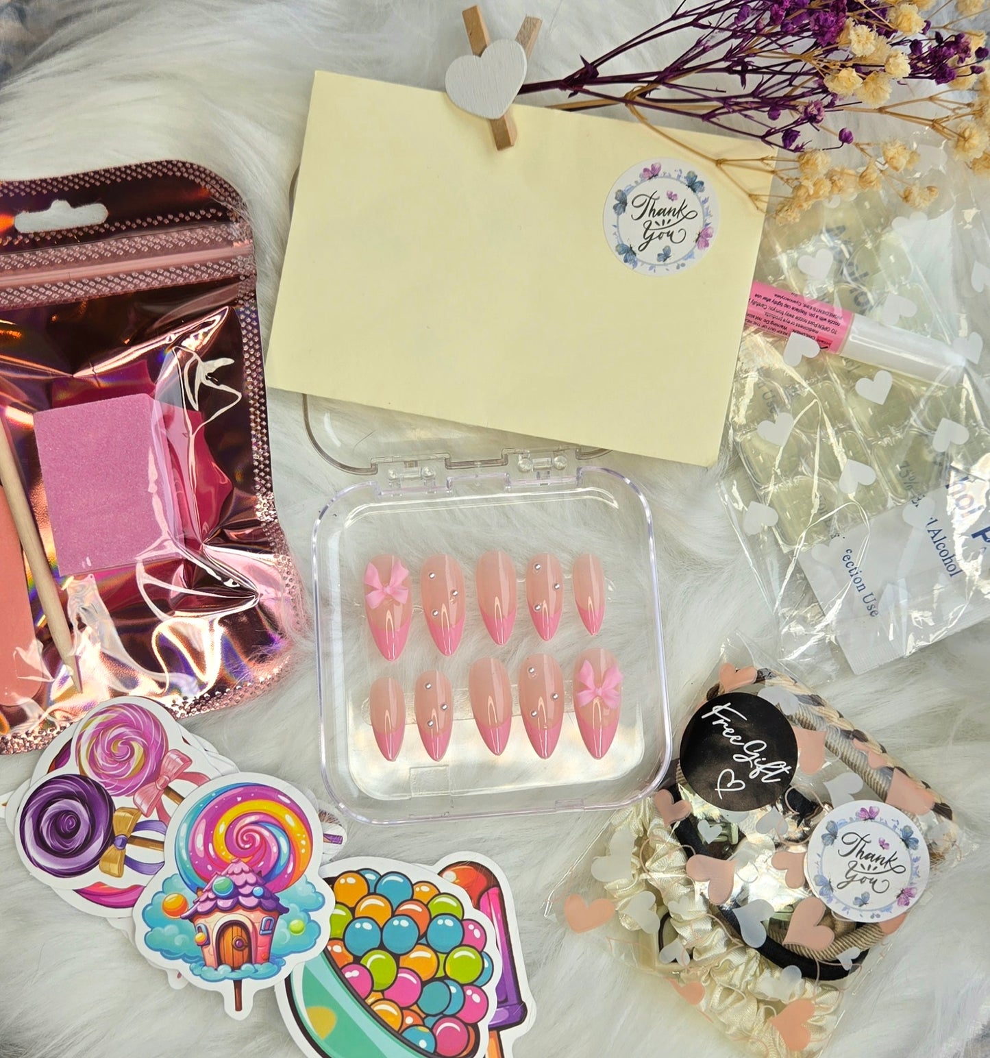 Sweet Blossom 🎀Press on nails