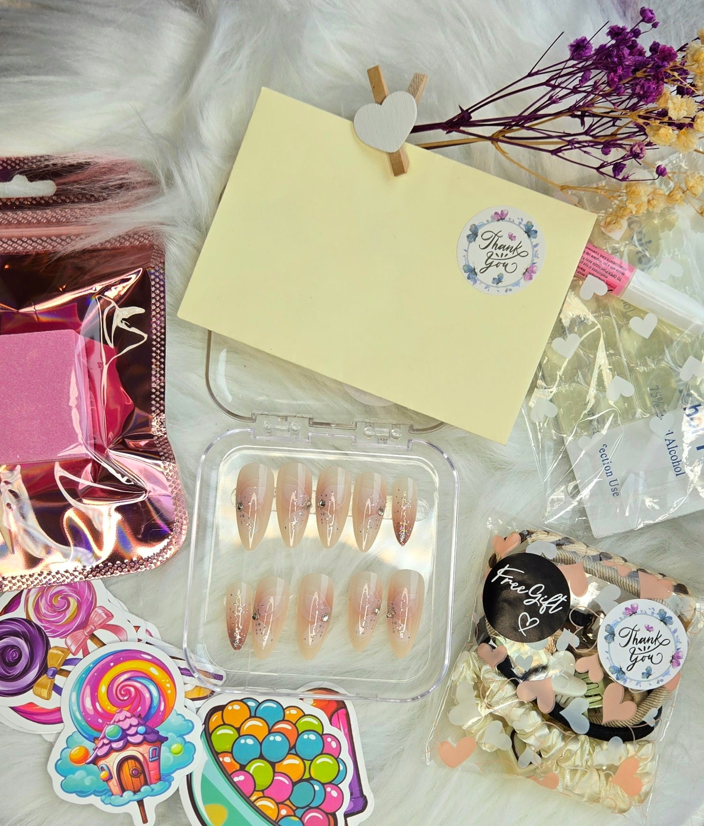 Lady Aurora Dustwing🦋 Press on nails