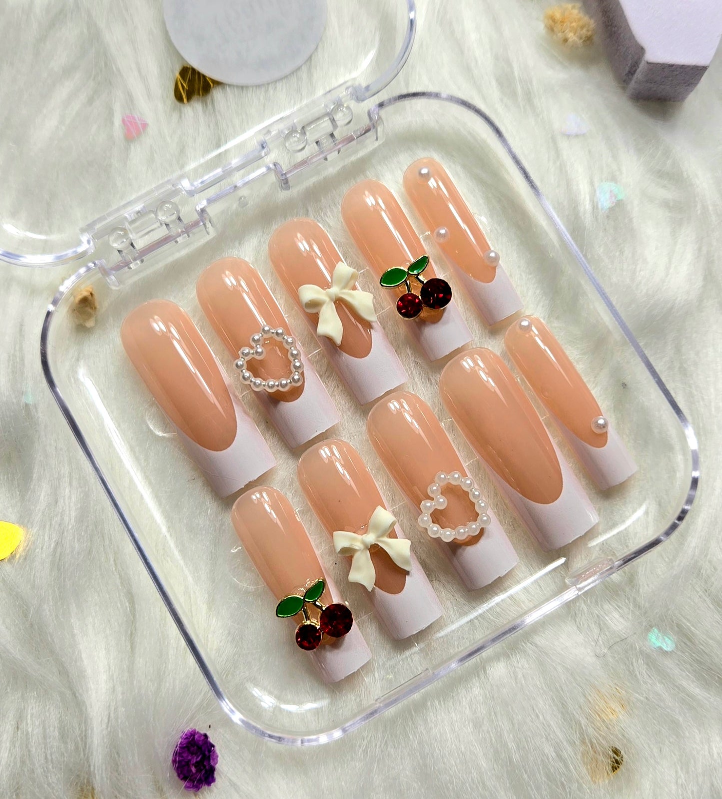 Lady Cherry Tenderness ππ
Press on nails