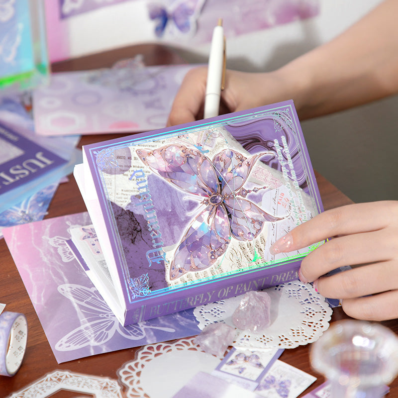 Journaling kit Purple Butterfly