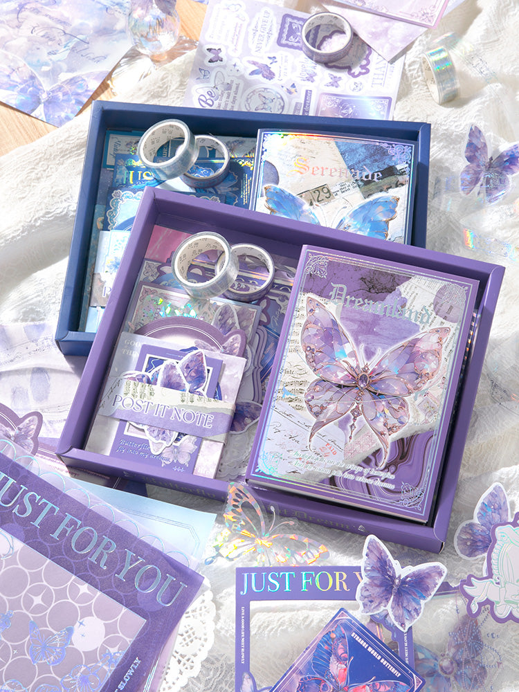 Journaling kit Purple Butterfly