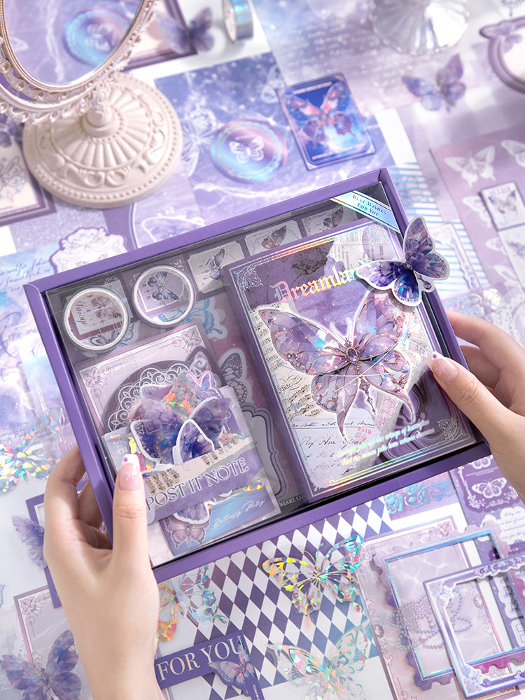 Journaling kit Purple Butterfly