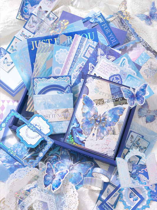 Journaling kit Blue Butterfly