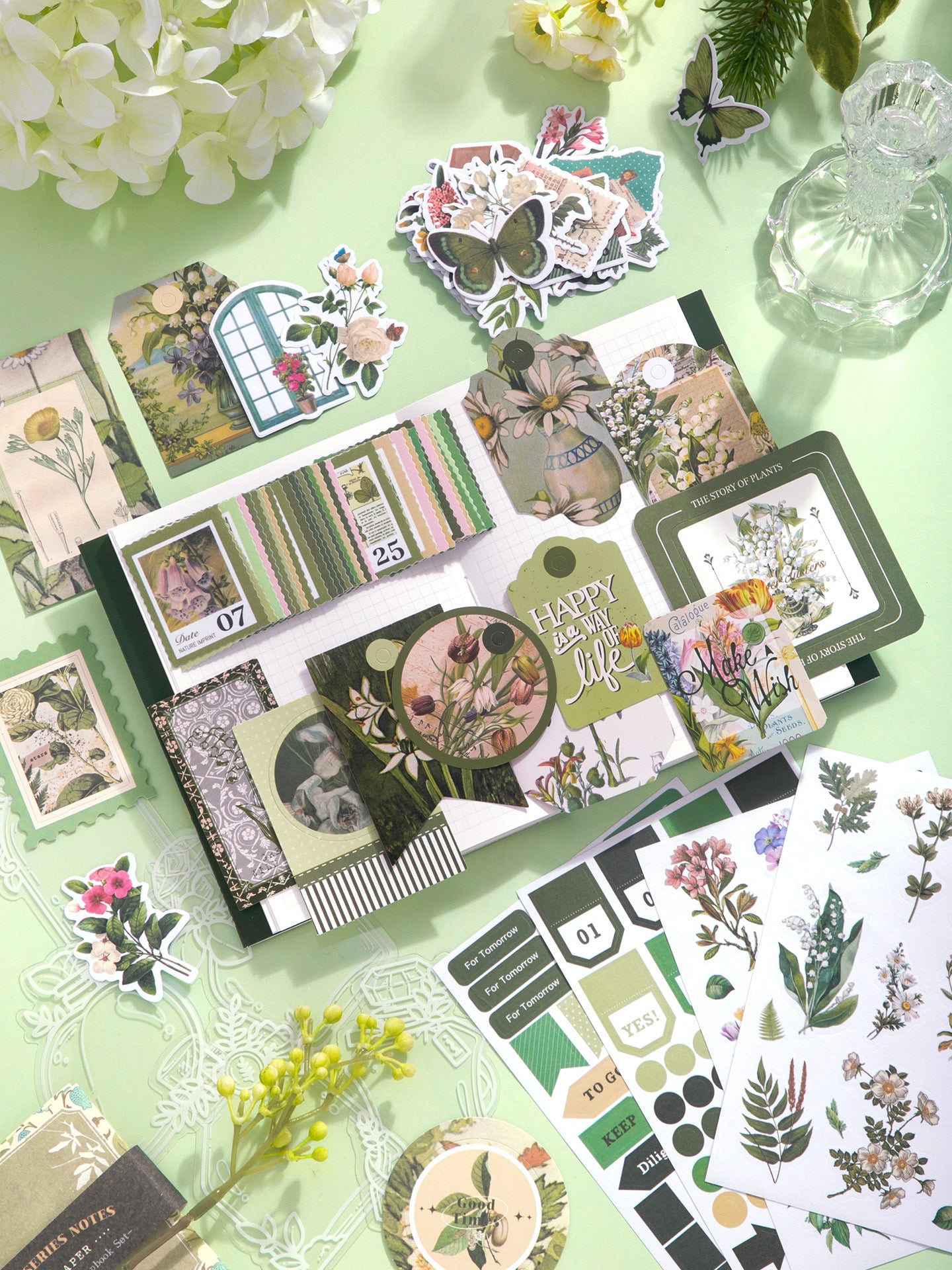 Journaling kit Flowers