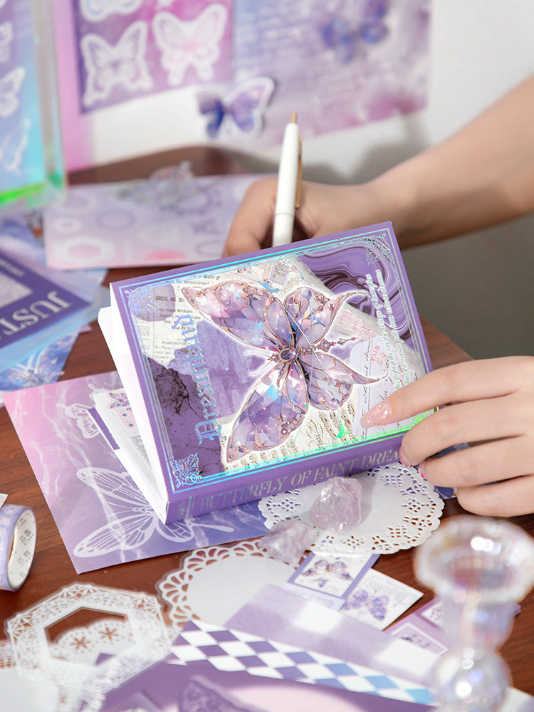 Journaling kit Purple Butterfly