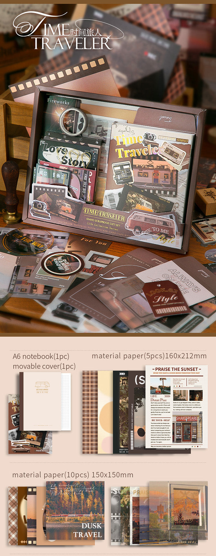 Journaling kit Travel