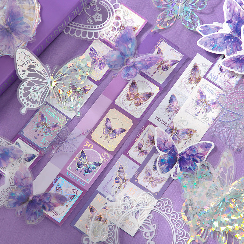 Journaling kit Purple Butterfly