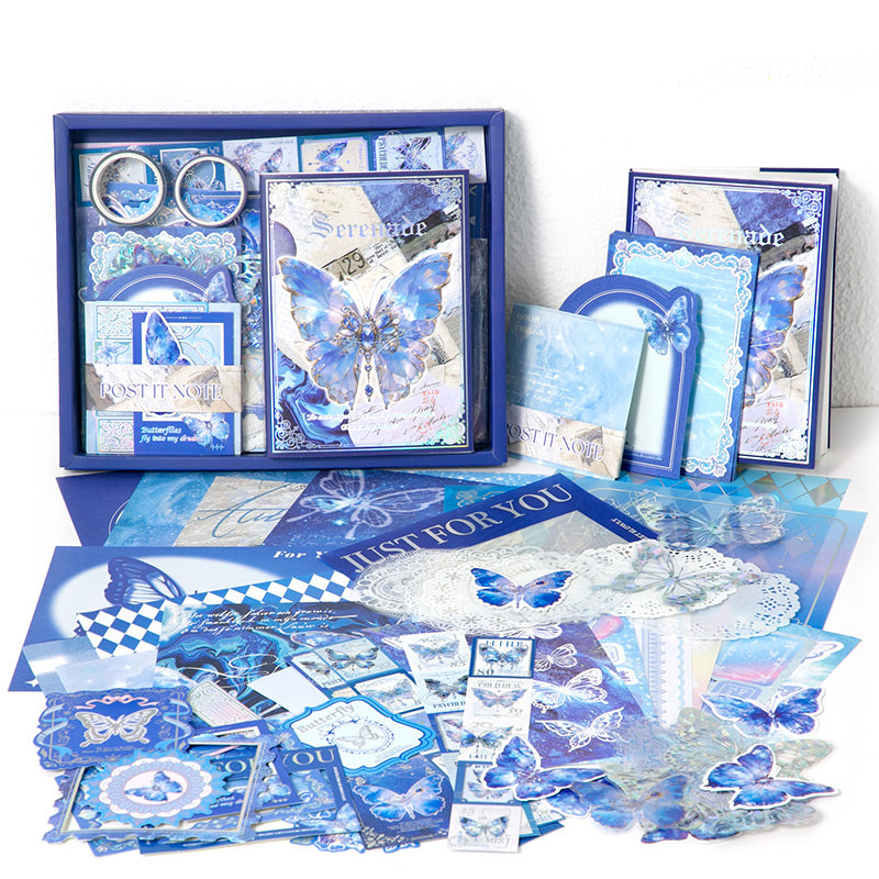 Journaling kit Blue Butterfly