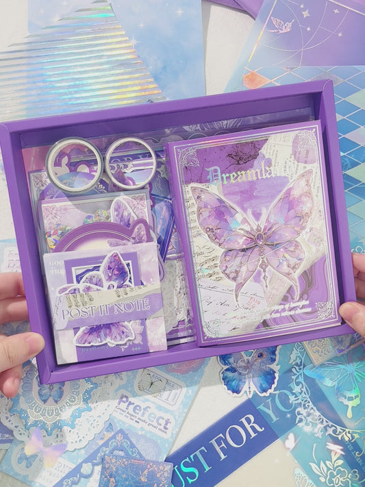 Journaling kit Purple Butterfly