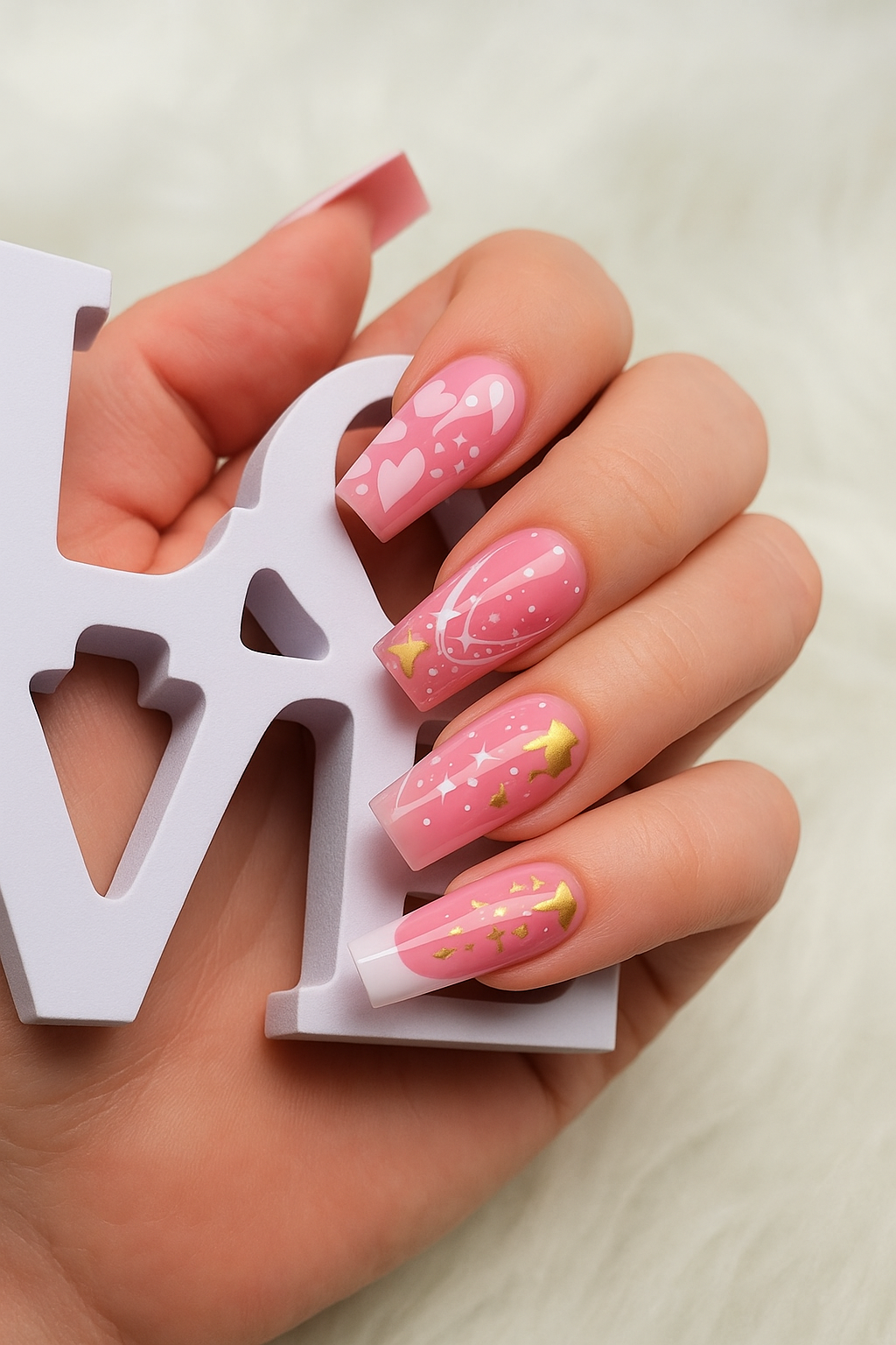 Lady Pink Enchantment 💗✨Press on nails