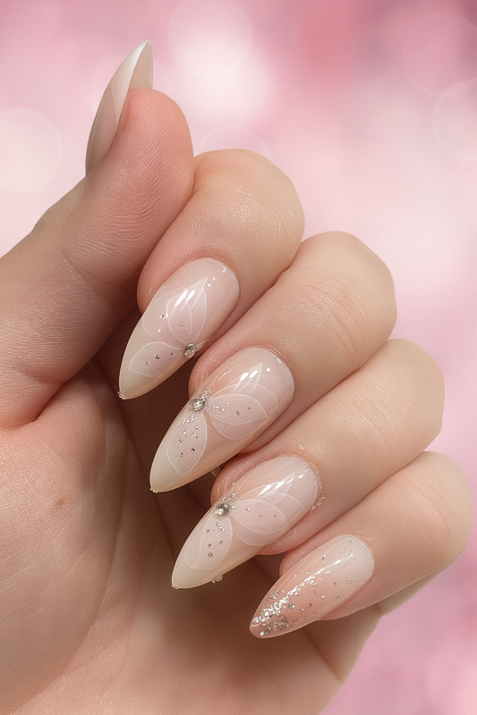 ﻿Lady Aurora Dustwing🦋 Press on nails