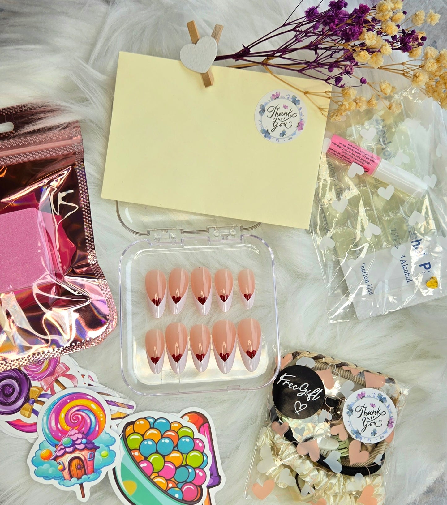 Miss Valentina Heartwhisper❤️ Press on nails