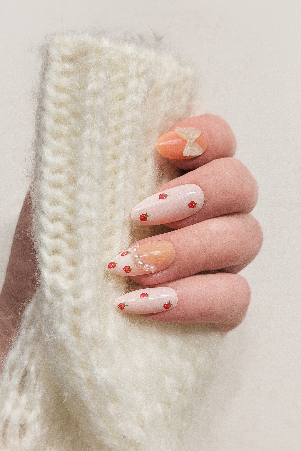 Strawberry Dream 🍓Press on nails