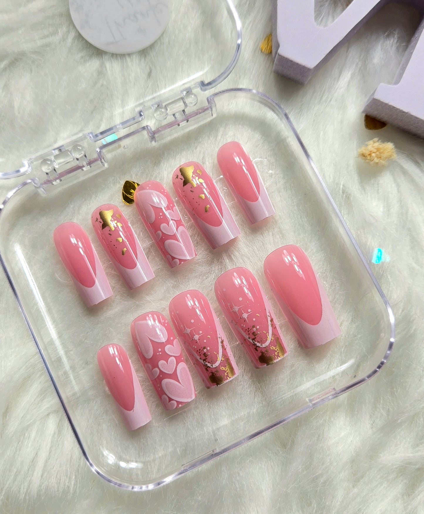 Lady Pink Enchantment 💗✨Press on nails