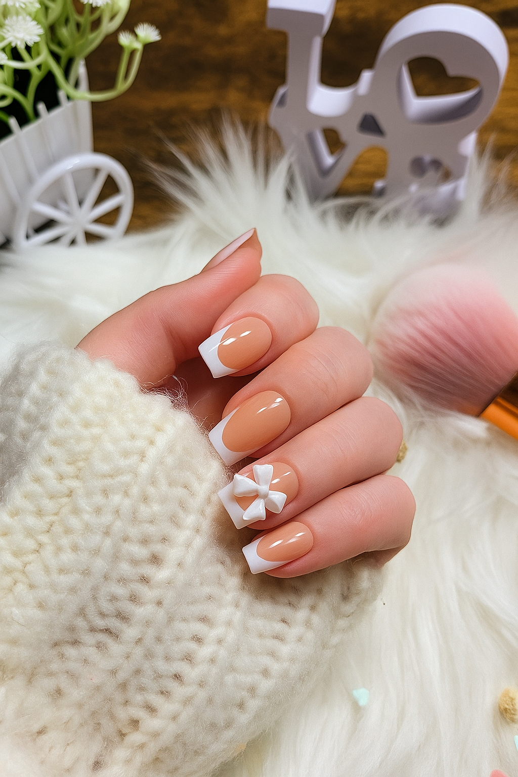 Vanilla Dream🌹 Press on nails