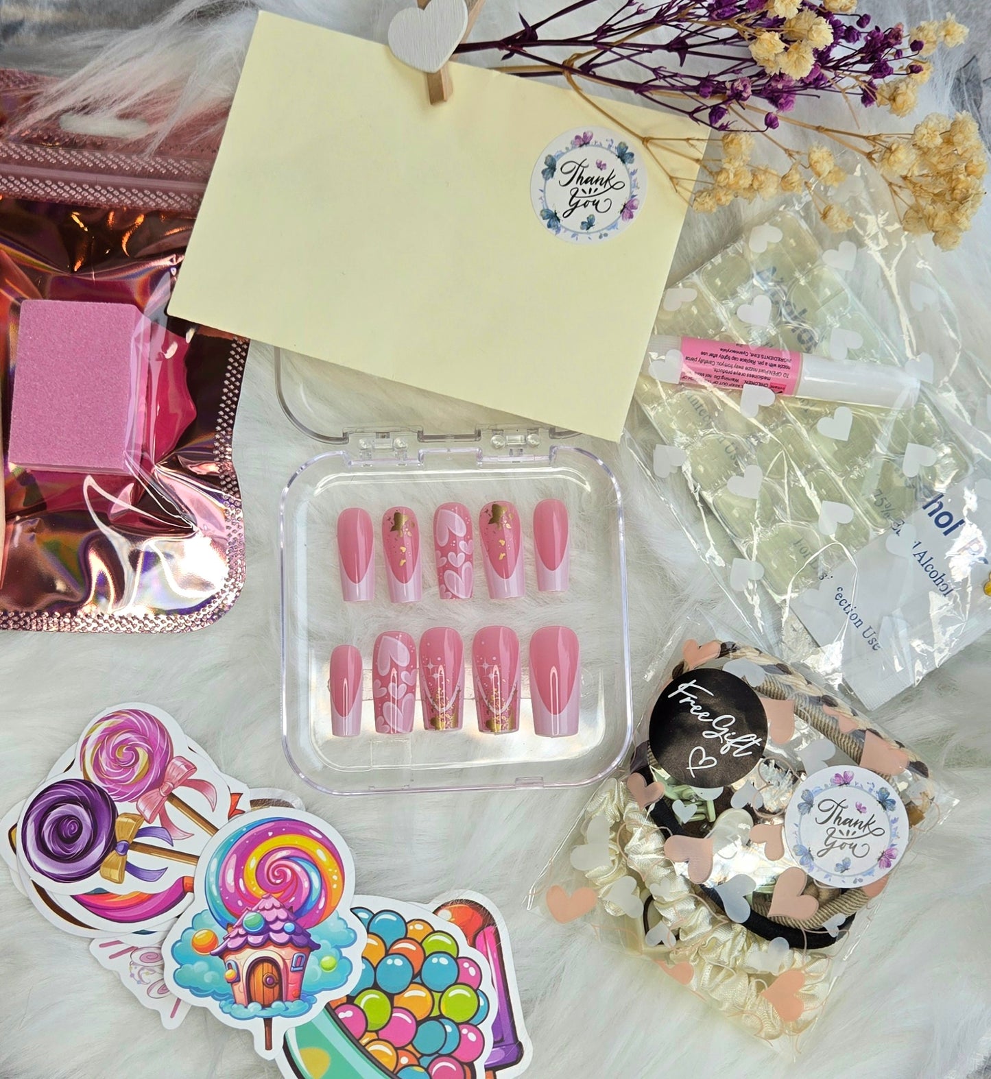 Lady Pink Enchantment 💗✨Press on nails