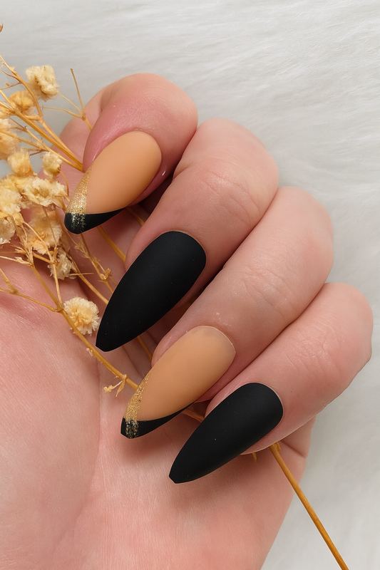 Lady Noir Étoile🖤 Press on nails